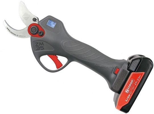 Zanon Tijera de Poda Bateria Zm35 + 2 Baterias